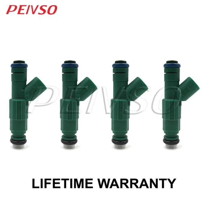 

PEIVSO 4 шт. 0280156193 4M8G-AA L361-13-250 Топливная форсунка для MAZDA M3 2004~2005 M5 2006~2007 M6 2003~2005 2.3L L4