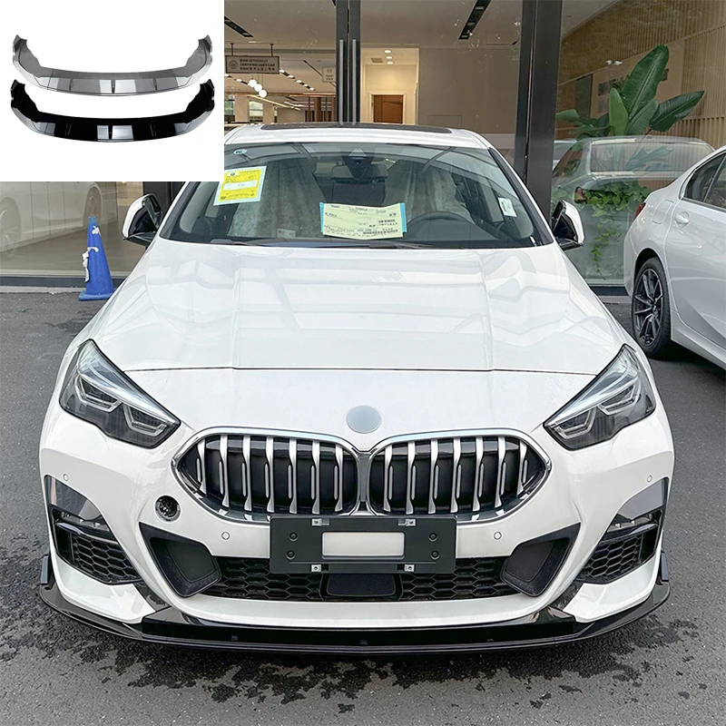 

For BMW 2 Series F44 M Sport 218i 220i 2020 2021+ Car Accessories Front Bumper Lip Side Splitter Spoiler Deflector Guards Cover