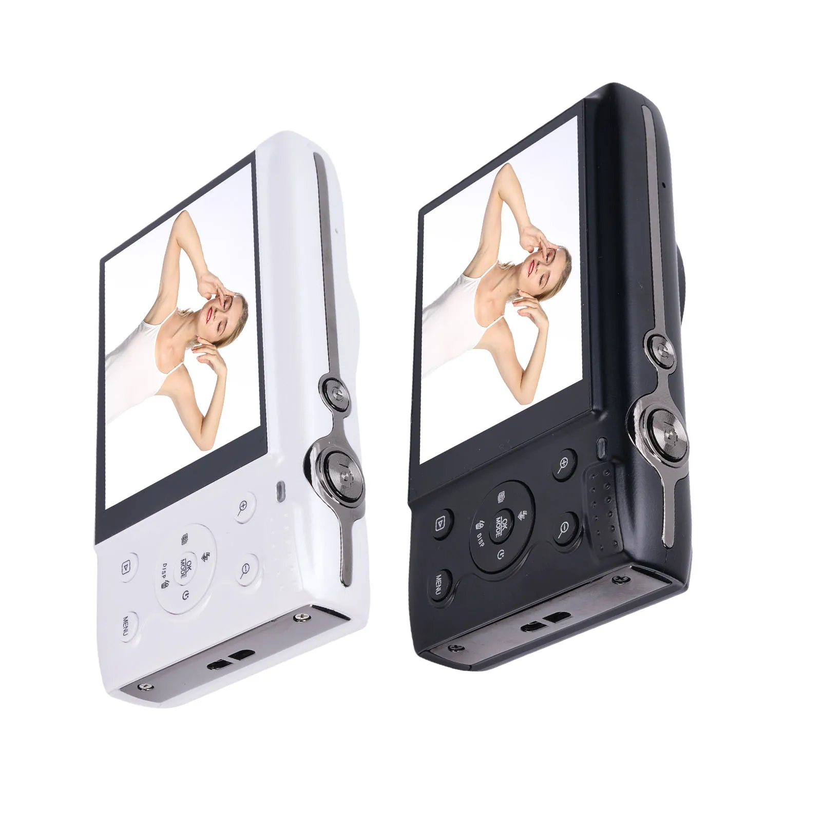 كاميرا رقمية 5K كاميرا فيديو محمولة للسفر LED ملء الضوء AF التركيز التلقائي 1200 مللي أمبير بطارية 2.8 بوصة شاشة LCD للتصوير الفوتوغرافي #3