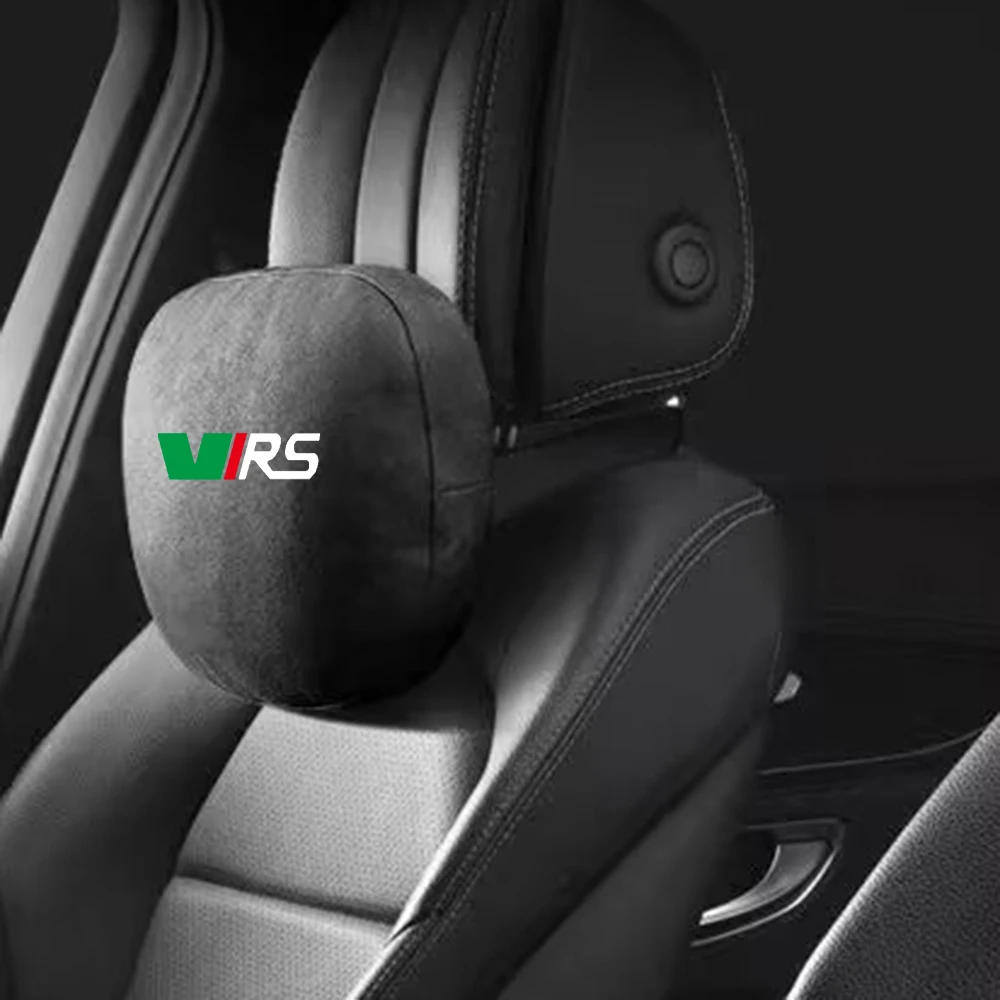 

Car Neck Pillow Car Seat Headrest Pillow Auto Cotton for Skoda VRS A7 VRS MK2 MK3 A5 Superb 3 2 Rapid Kodiaq Karoq Fabia Kamiq