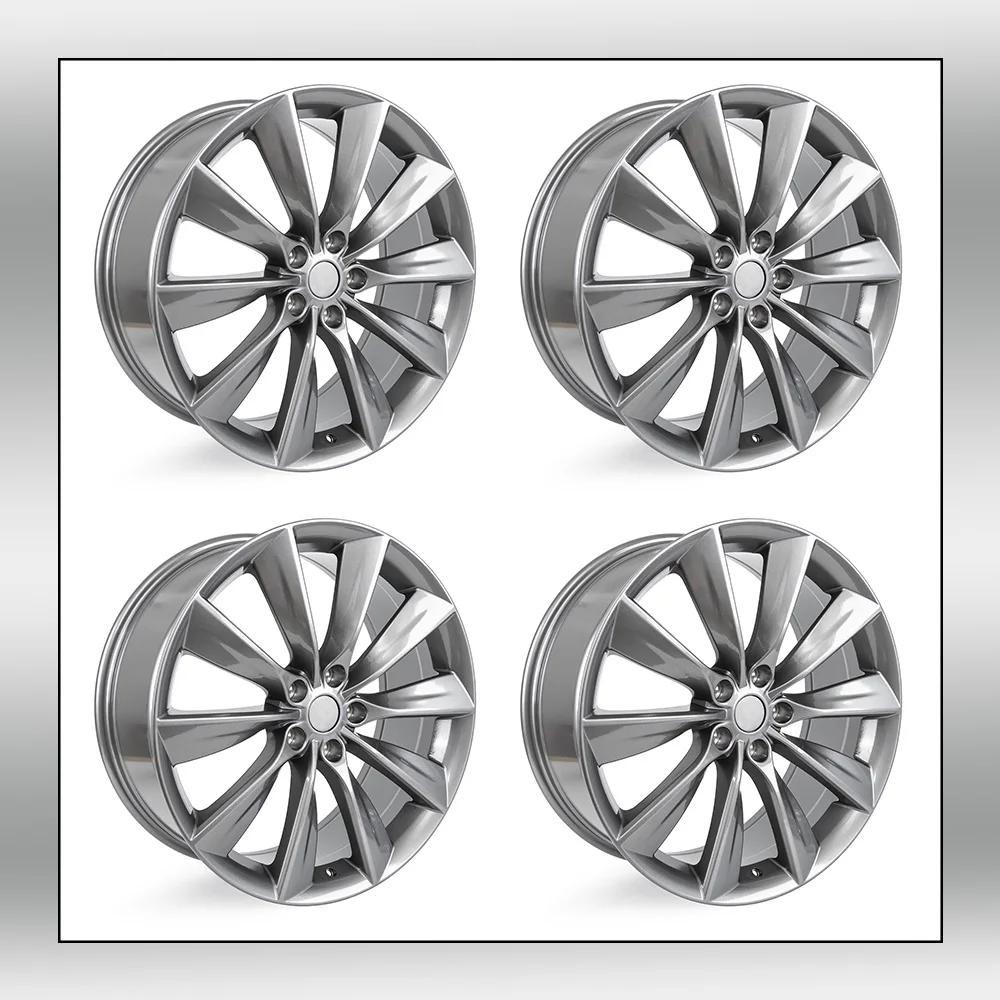 

4/2/1 шт., 21x8,5 дюймов, сменные автомобильные ступицы колес, диски из алюминиевого сплава, подходят для Tesla Model S 2013-2021, обод колеса