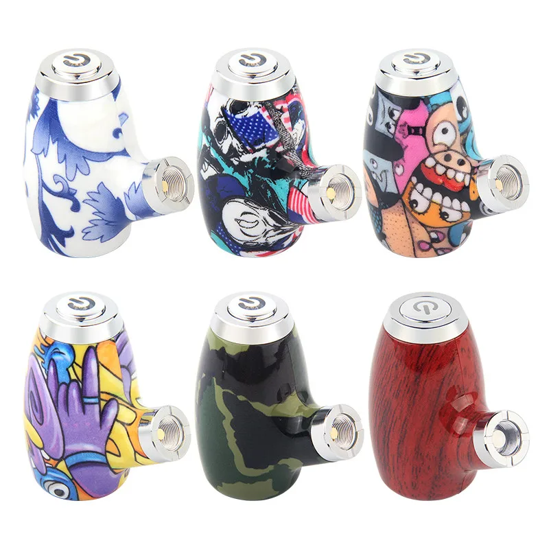 السجائر الإلكترونية E الأنابيب KY32 Vape Pen 510 موضوع التسخين المسبق الجهد المتغير المرذاذ 900mAh بخار خشبي تعديل البطارية الذكية