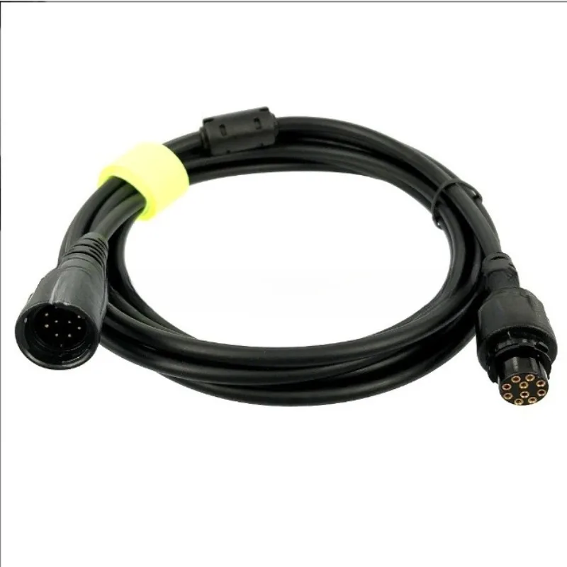 Walkie Talkie Extended Microphone Cable 10-Pin Cord for Hytera MD650 MD680 MD680G MD780 MD782 MD785 MD786 RD960 RD980 Car Radio