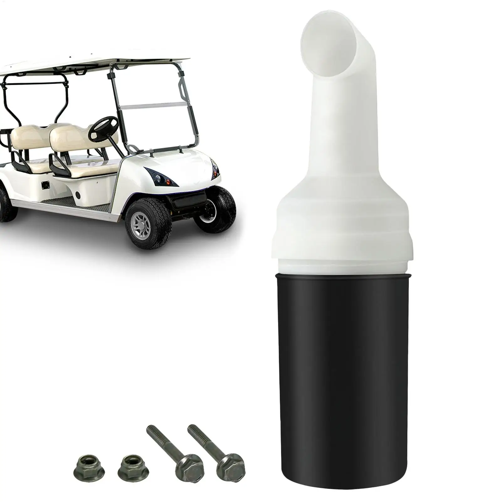 

No Drill Golf Sand Bottle, Large Capacity Divot Mix Holder for Golf Cart & Push Cart, Easy to Fill for Driving Range & Course