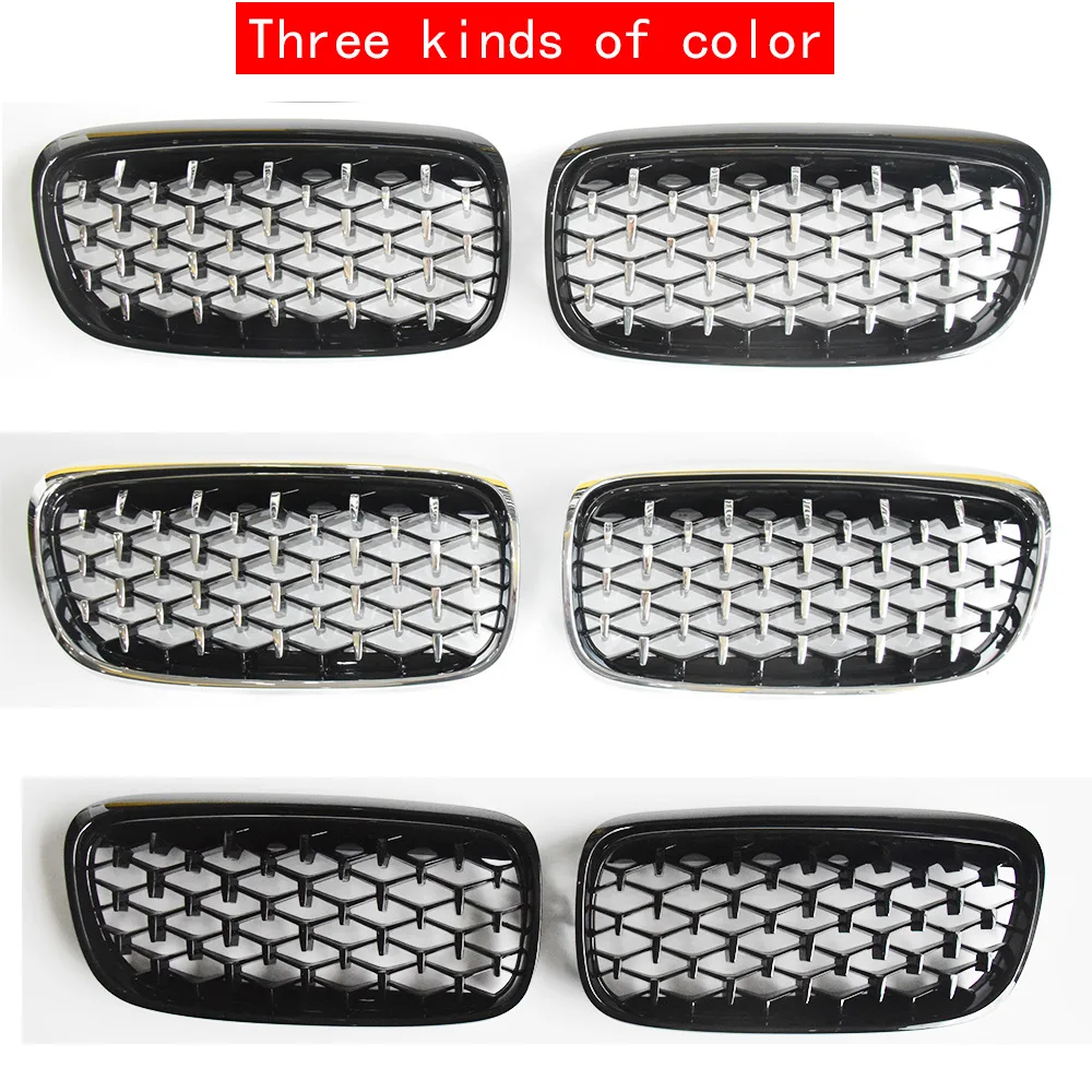 BETTER High Quality Front Bumper Grille Diamond Style For BMW 2 Series F45 2014-2018