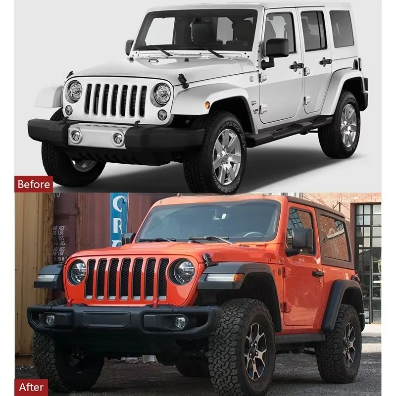 High quality body kit, upgrade & facelift kit for JK models to JL style