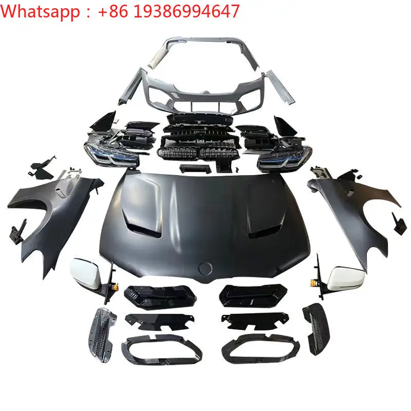 For High Quality PP Material Full Bodykit For BMW F10 5 Series 2011-2017 Old To New Modified To 2021 G30 F90 M5