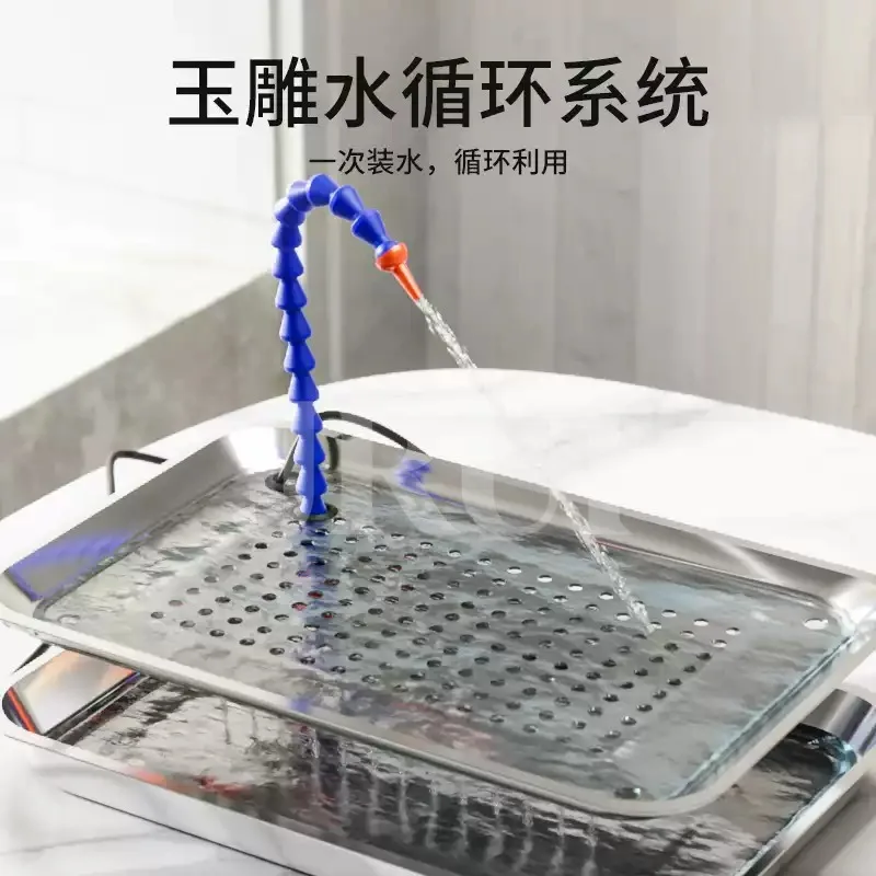Jade Carving Water Cooling Workstation with Water Pump Circulation System for Gemstone Processing