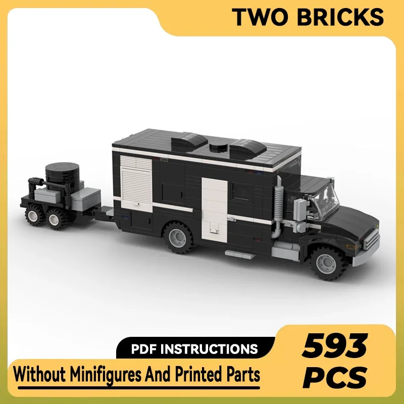 City Police Car Model Moc Building Bricks Bomb Disposal Truck Technology Modular Blocks Gifts Christmas Toys DIY Sets Assembly