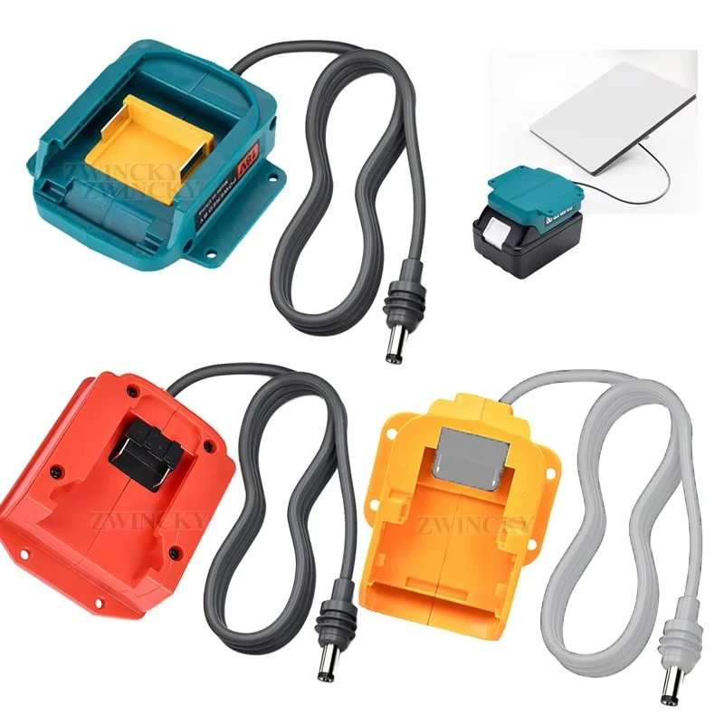 

For Starlink Mini DC Power Cable for Milwaukee/Makita/Dewal，18V Battery Charger Adapter Plug & Play 1Meter Portable Accessorie