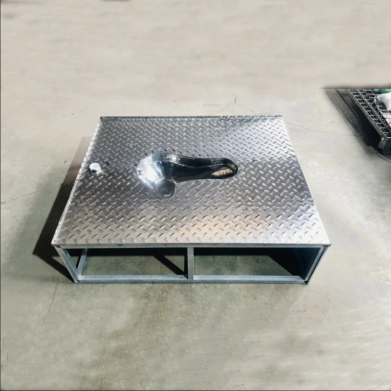 Public toilet squat toilet squat pit type stool urinal stainless steel large panel base squat toilet modern and simple