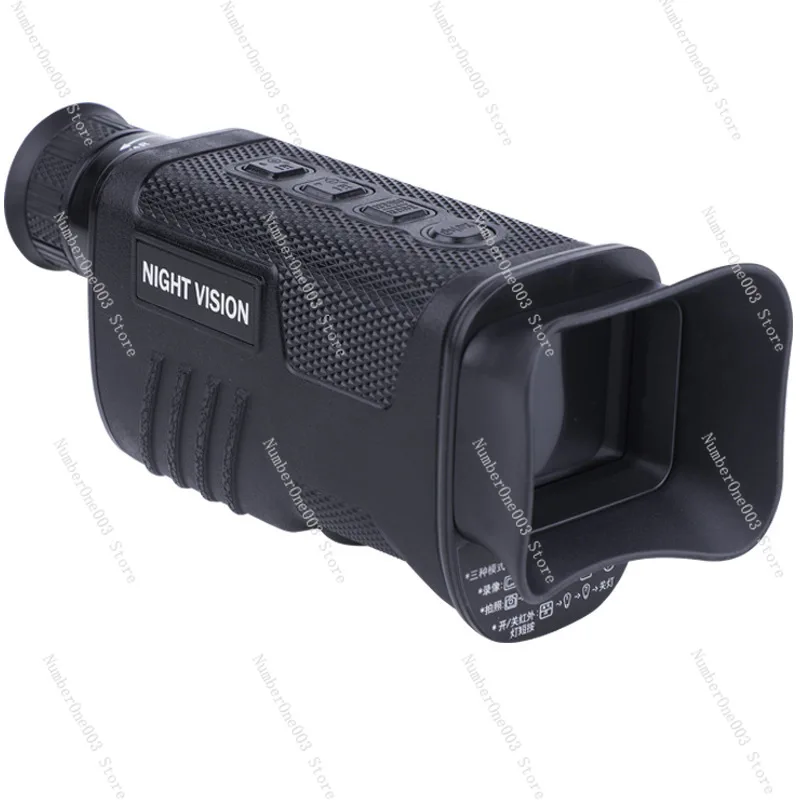 

Full Black Digital Night Vision Scope HD Day-Night Dual Use with Photo Video Recording 300m Viewing Distance