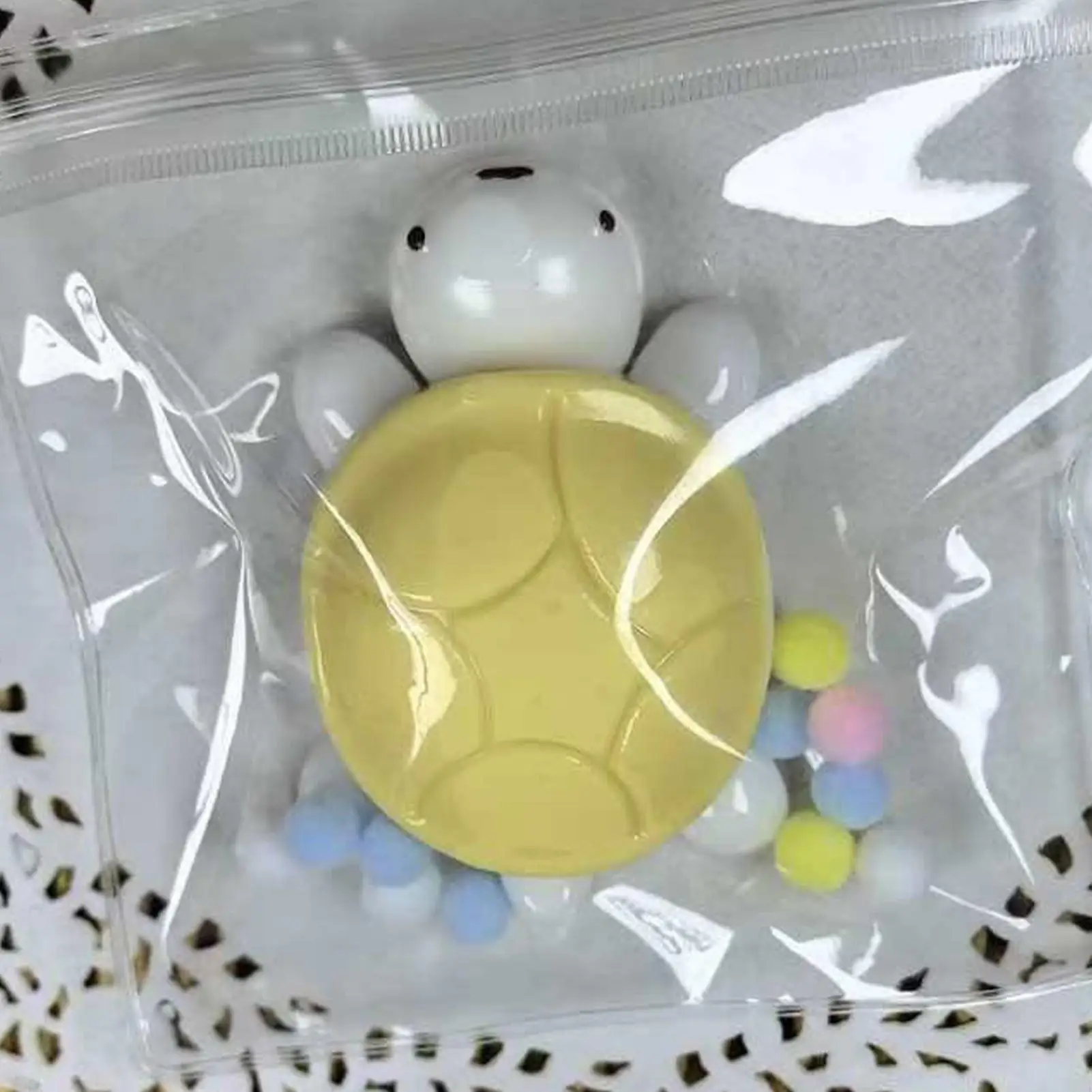 Squeezing Toy Turtle Pinching Toy Portable Soft Calming Fidget Stress Reliever For School Classroom Travel Party Home Boys Girls