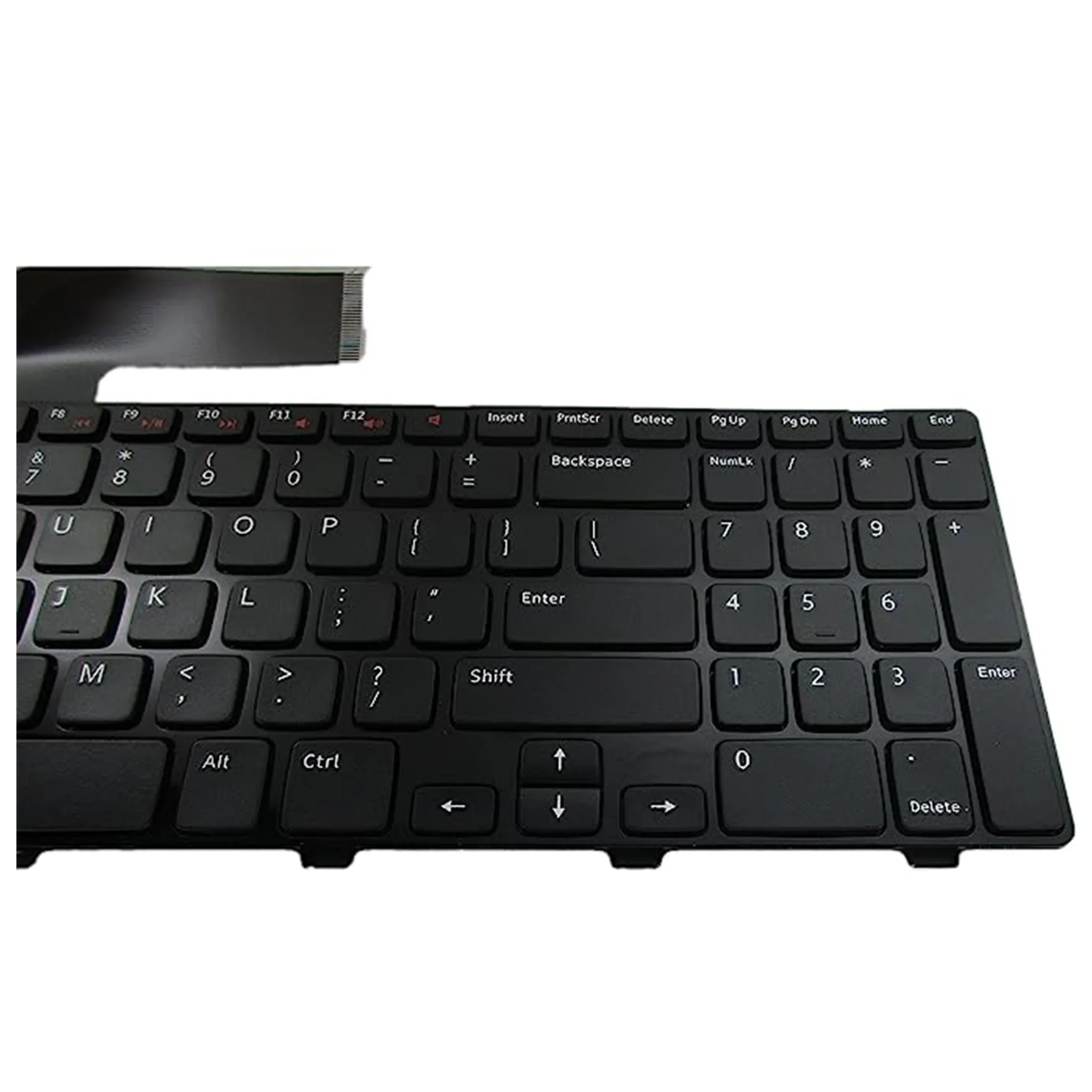 eplacement Keyboard Compatible for Dell Inspiron M5110 N5110 Series Black US Layout