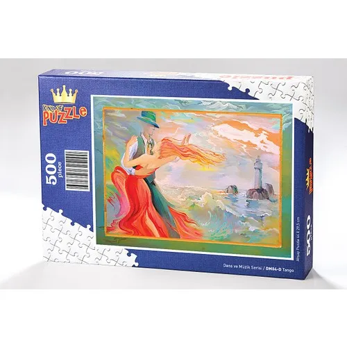 King Of Puzzle Tango Wooden Jigsaw Puzzle 500 Pieces (DM04-D)