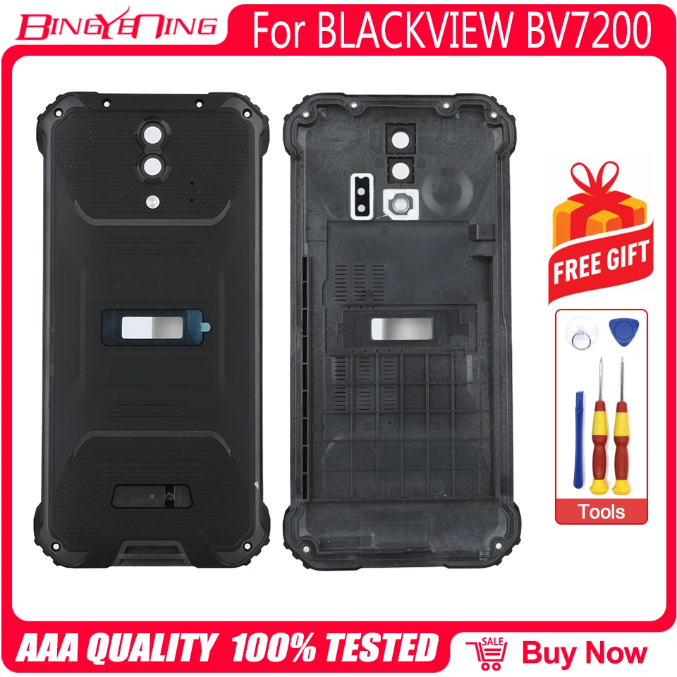 100% New Original Battery Cover Back Housing Case For Blackview BV7200 Repair Replacement Accessories Part