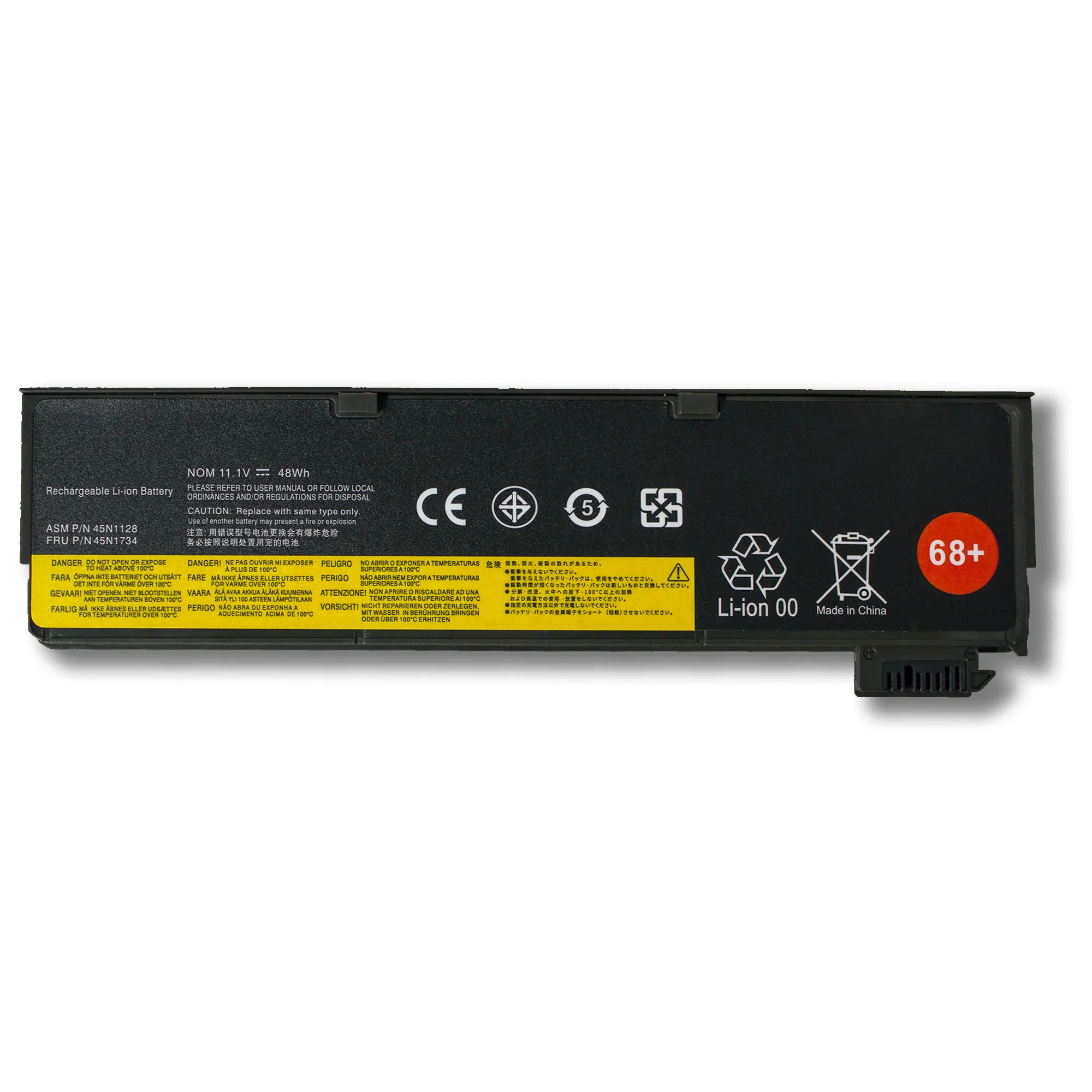 6 cell Original Laptop Battery for T440S T440 X240  45N1128 45N1129 10.8V 48WH