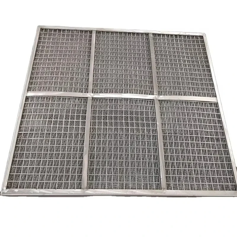 High performance mist eliminator pad stainless steel knitted mesh mist eliminator