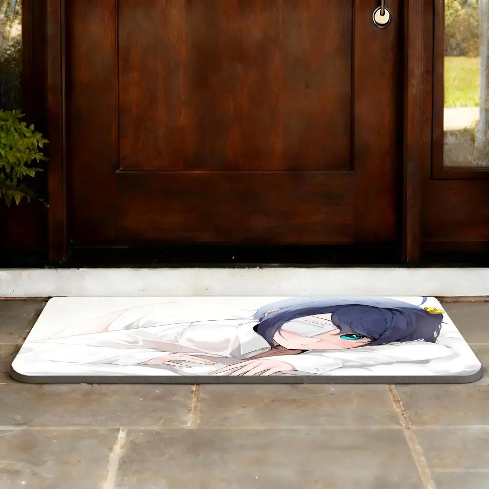 الحب C-Chunibyo الأوهام الأخرى الكلمة حصيرة المشطورة حمام حصيرة ماصة سريعة الجافة عدم الانزلاق TPR دعم لينة أفخم استنزاف السجاد #4