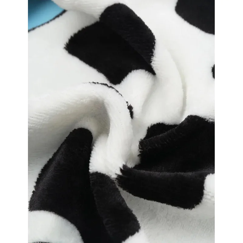 SN55Unisex Kids Boys Girls Soft Sleeveless Cow Printed Vest Waistcoat Tops Cowboy Cowgirl Vest Cosplay Party Fancy Dress Up $@1w