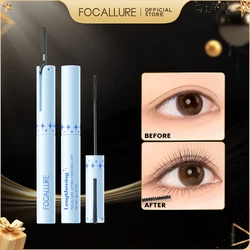 FOCALLURE-Mascara noir ultra-fin, waterproof, longue durée, allonge les cils, fibre, maquillage des yeux, cosmétiques