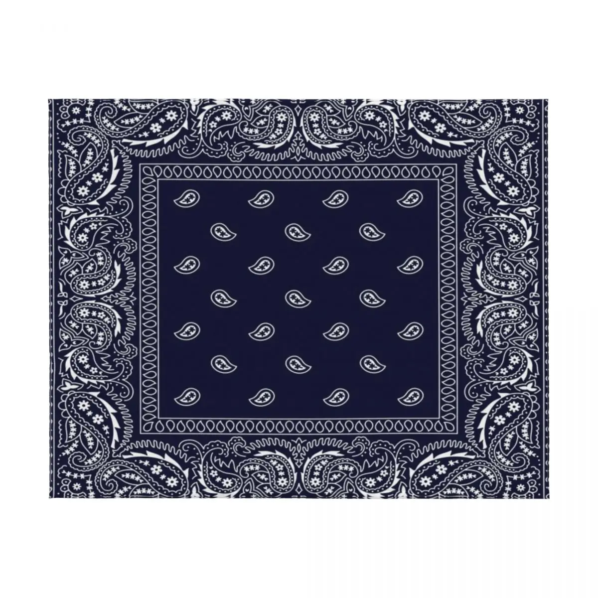 

Bandana - Navy Blue Throw Blanket sofa bed manga cosplay anime Stuffeds Blankets