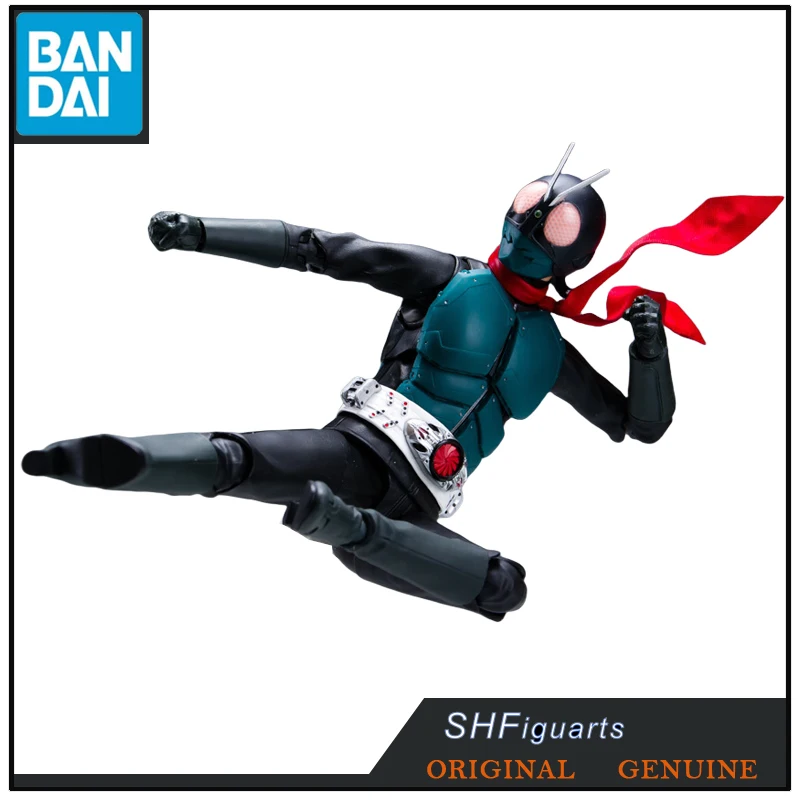 Bandai Original Shf Shin maskiert Fahrer/Hongo Takeshi Anime Action figuren Spielzeug für Jungen Mädchen Kinder Geschenk Sammler Modell Ornamente