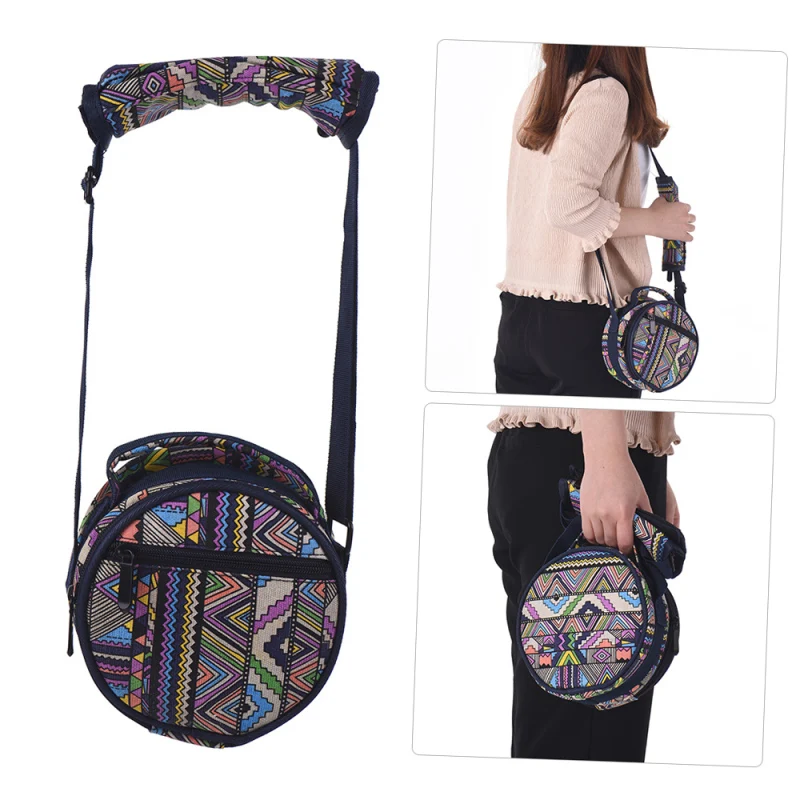 Tambor de lengua de acero con llave C de 5,5 pulgadas, Mini instrumento de percusión de tambor manual de acero de 8 tonos con mazos de tambor, bolsa de transporte, nuevo