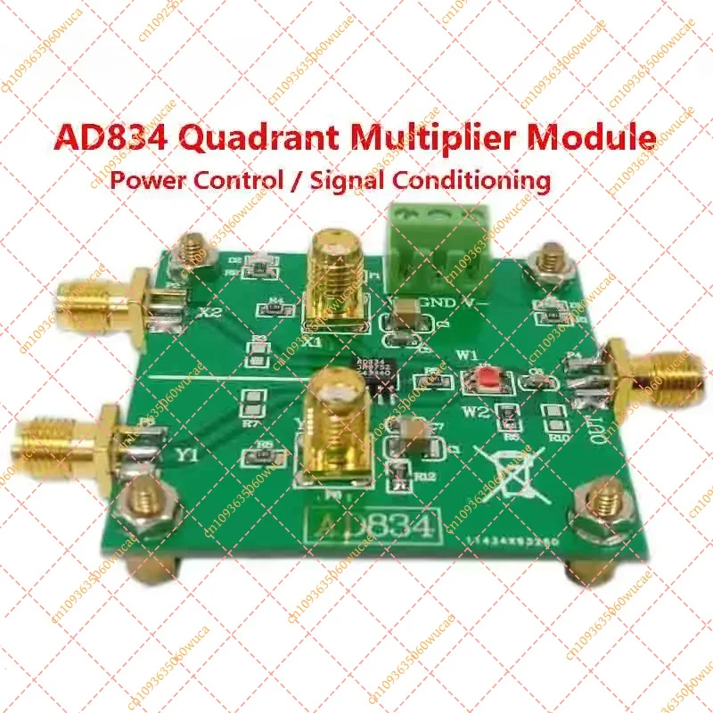 YF500MHz Four Quadrant Multiplier Module Signal Conditioning Power Control Double Frequency AD834 Technical Parameter Edition