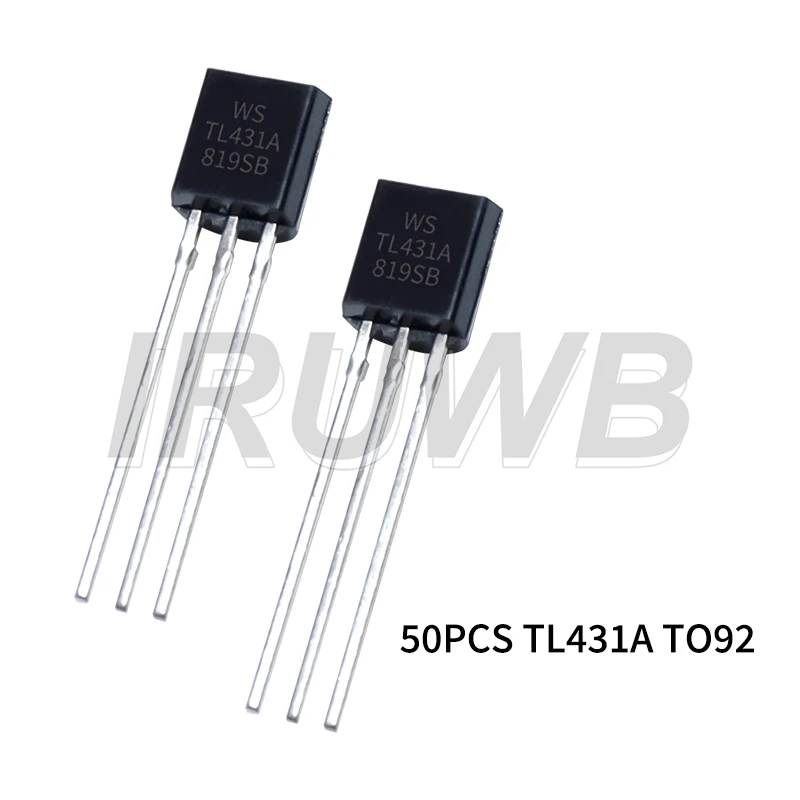 50PCS TL431A TO92 TL431 TO-92 431 New and original IC Chipset