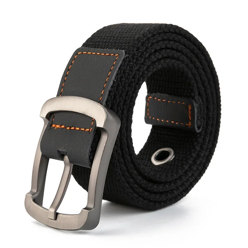 Canvas Belt Outdoor Tactical Belt Unisex High Quality Canvas Belts for Jeans Male Luxury Casual Straps Ceintures image 2
