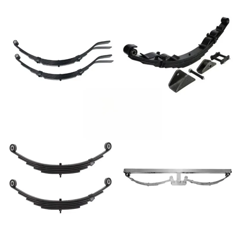 1340 KG Off Road Spring 6 Leaf Shackle Spring Kit Customized Leaf Spring Suspension Parts Parabolic Trailer Leaf