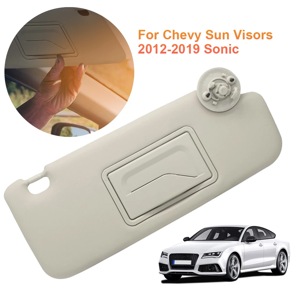 Автомобильный солнцезащитный козырек VAKIND для Chevrolet Sonic и Spark 2012-2019, левая и правая сторона, солнцезащитная защита