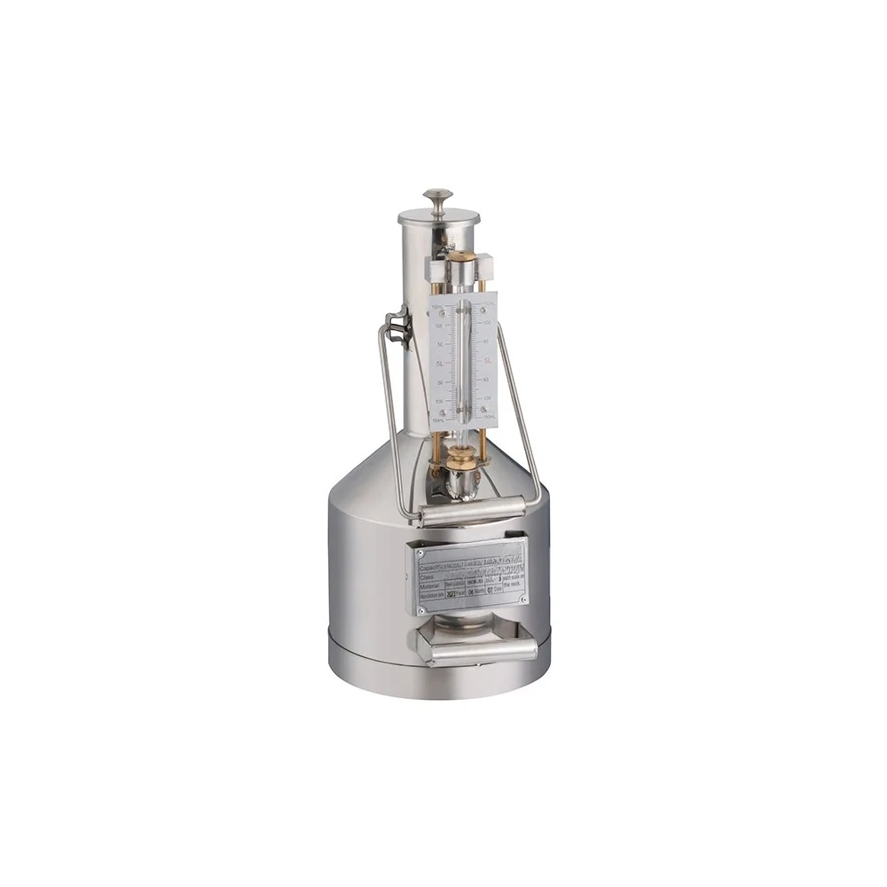 High Accuracy 5L Stainless Steel Fuel Calibration Proving Tank with Anti-Corrosion Design