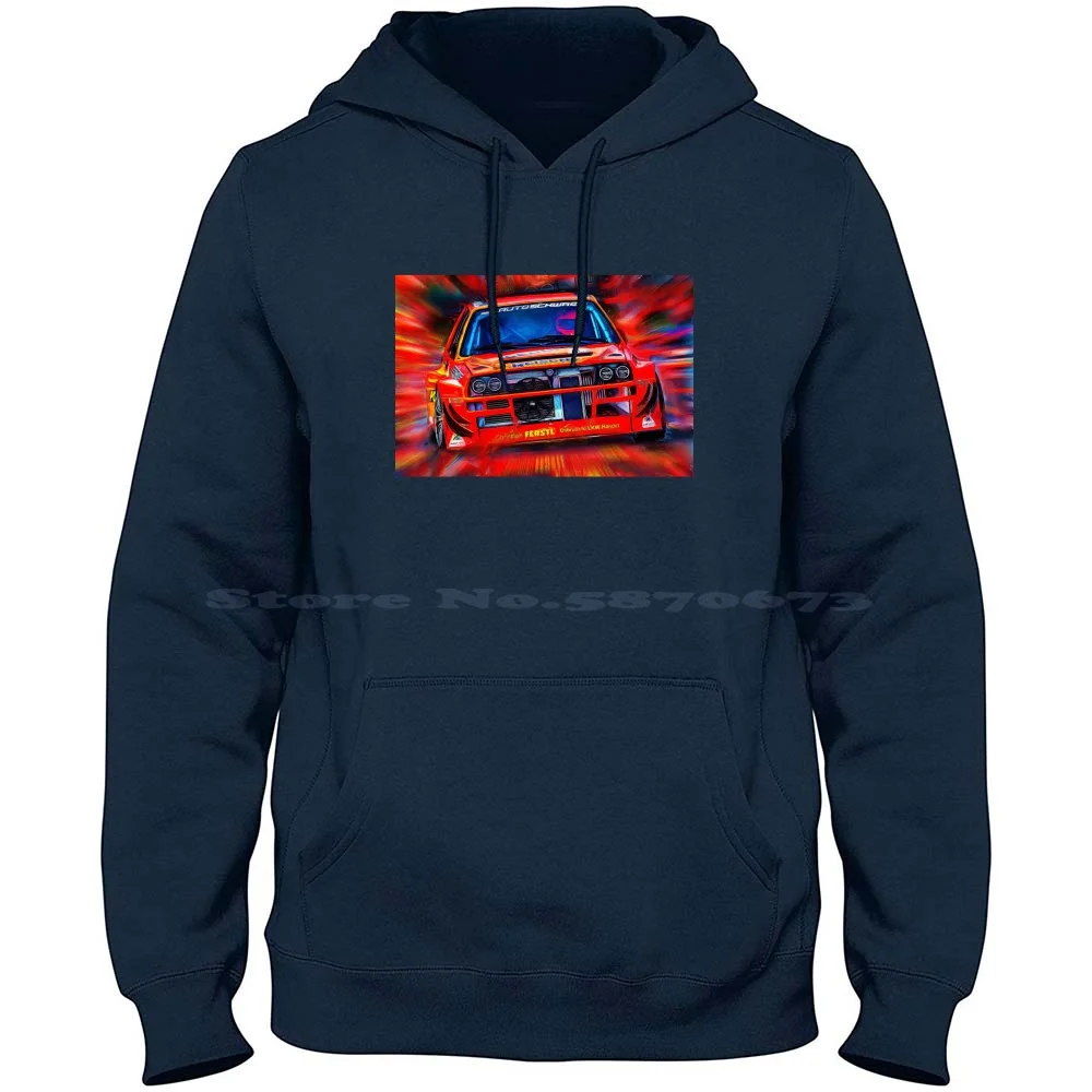 Lancia Delta Integrale 100% Cotton Hoodie Lancia Fulvia Lancia Beta Racong Motorsport