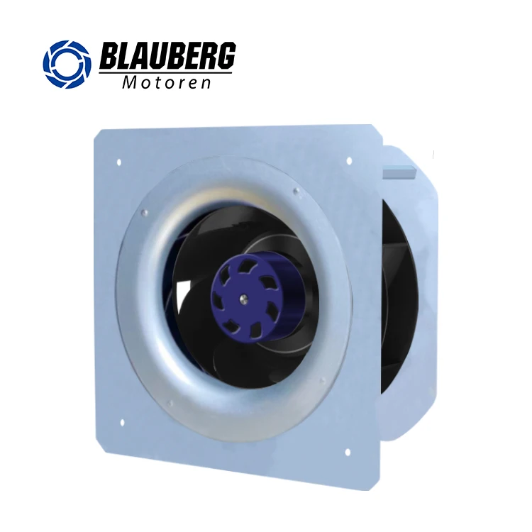 GL-B190B-EC-M0 230V AC Motor Rotor Eksternal Diameter 190mm Kipas Radial Plastik OEM Bantalan Bola Rumah Logam 0~10V