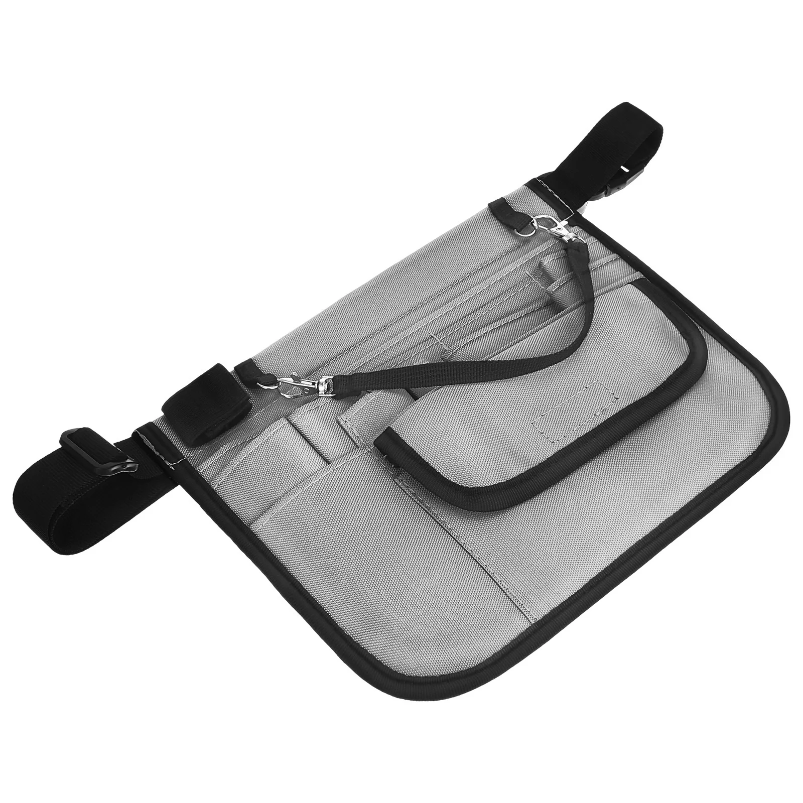 

Server Apron Multifunctional Adjustable Belt Half Waist Pockets Bistro Waitress Waiter Kitchen Restaurant Work Apron