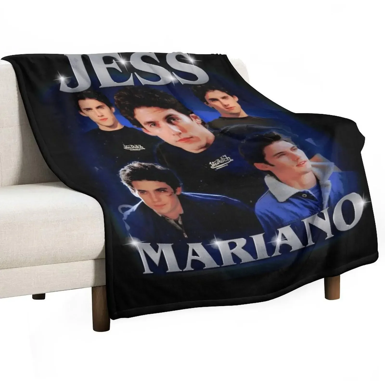 

Jess Mariano Classic Throw Blanket Spring Fall Cozy Throw Blanket for Couch