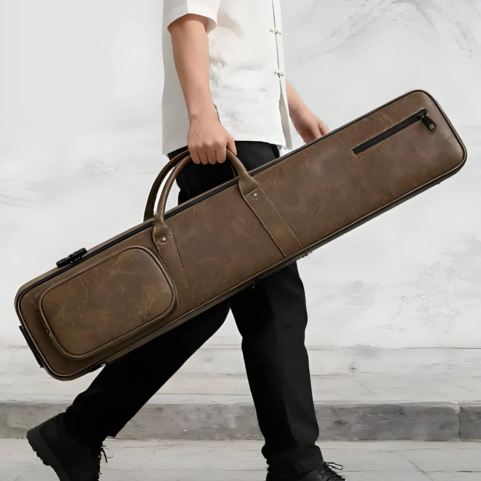 Erhu Case Handheld Erhu Bag Chinese Violin Bag Shoulder Strap Music Gear Backpack Straps for Musicians, Performance
