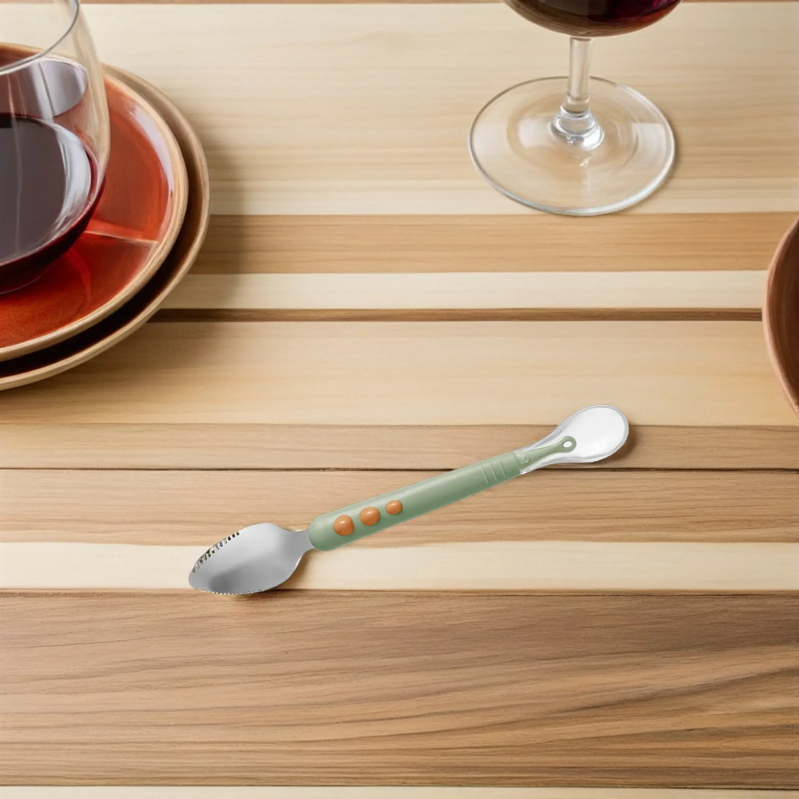 

Double Head Fruit Puree Spoon Baby Silicone Feeding Spoon Infant Food Tool Safe Reusable Feeding Supplies Baby Silicone Spoons