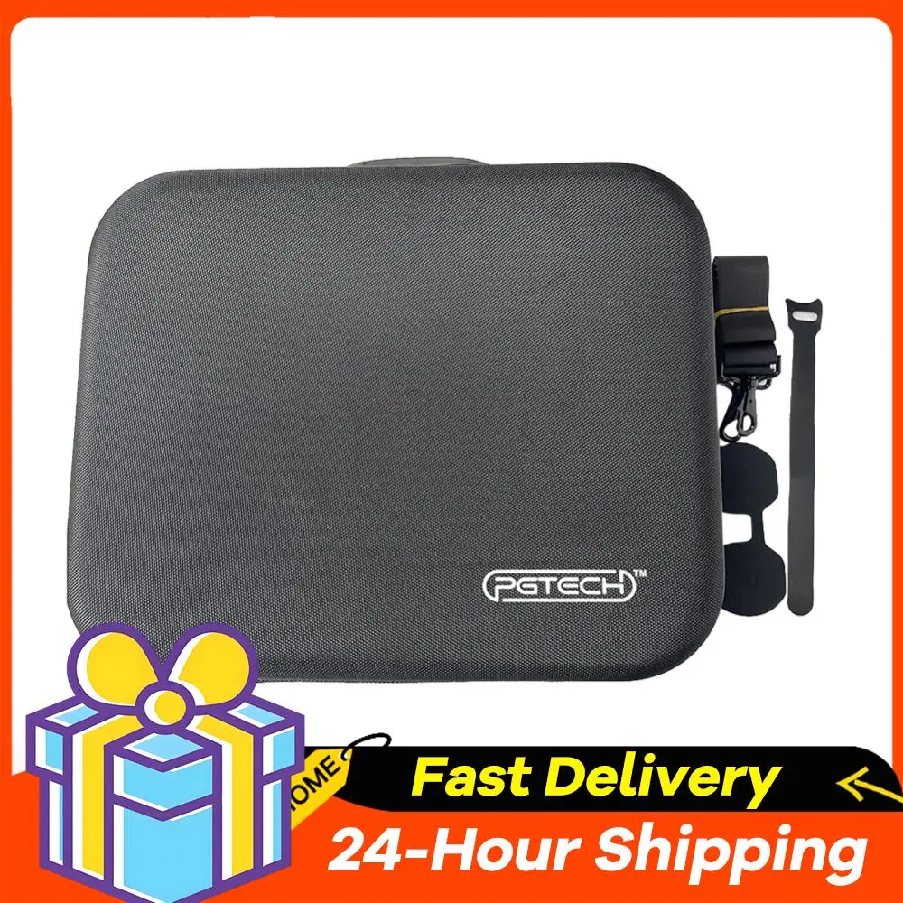 

Дорожный чехол для переноски, защитная сумка-органайзер большой вместимости, портативная сумка для хранения, сумка для очков с ручкой для аксессуаров PS VR2