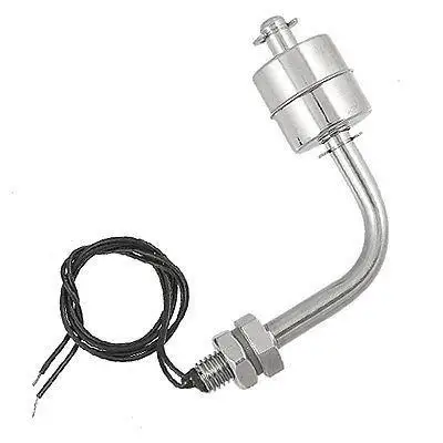 Water Level Sensor Stainless Steel Right Angle 90 Degree Horizontal Floating Switch ZSL7810