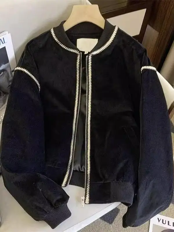 

Casual Chinese Sle Jaet Coat Extra Large Size 300 Pou ex Autumn Winter Faion ort Baseball Sle Polyester Fiber