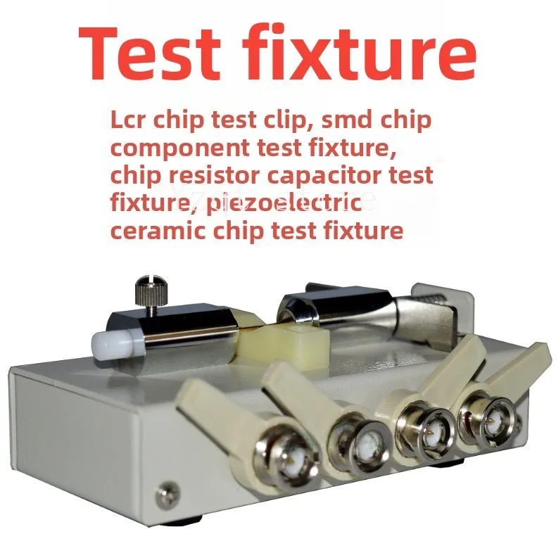 New SMD SMD Component Thimble Test Fixture Piezoelectric Ceramic Wafer Fixture LCR Bridge Test Clip Free Shipping