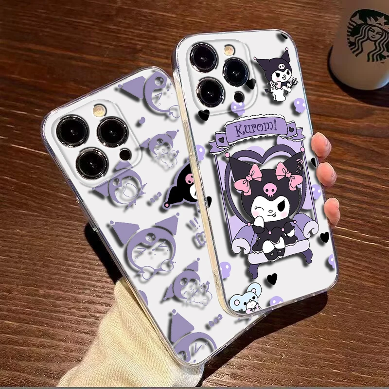 Kuromi art Soft Case for Tecno Spark 5 AIR 6 GO 7 7T 7P KF6 LD7 KE7 KE5 Pova 2 Camon 16 17P 17 CG7 CG8 BC1 POP 4