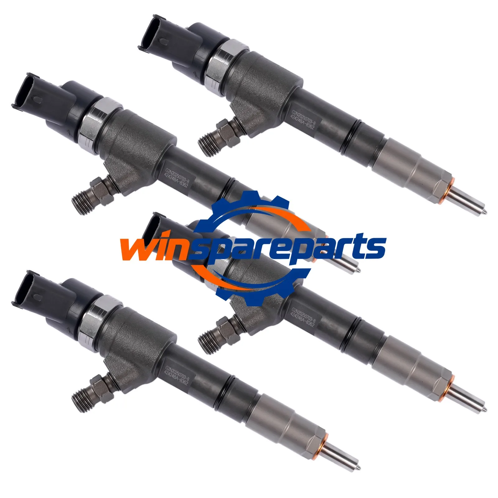 4x Fuel Injectors 0445110507 For Yanmar Engine 3.3L 4TNV88C 4TNV98 4TNV98-CWBV