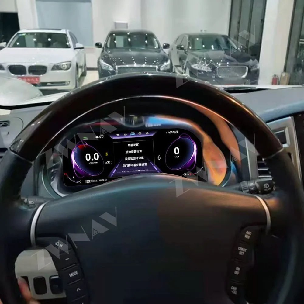 

LCD Instrument Panel Digital Cluster For Mitsubishi Pajero 2008-2018 Cauges Dashboard Screen Automotive Speedometer