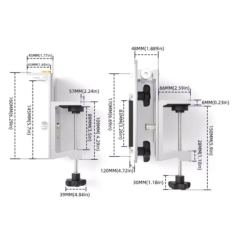 Parallel Rail Guide System For Circular Saw Guide Rail Electric Saw Lift Guide Rail Connector Set Woodworking Accessories