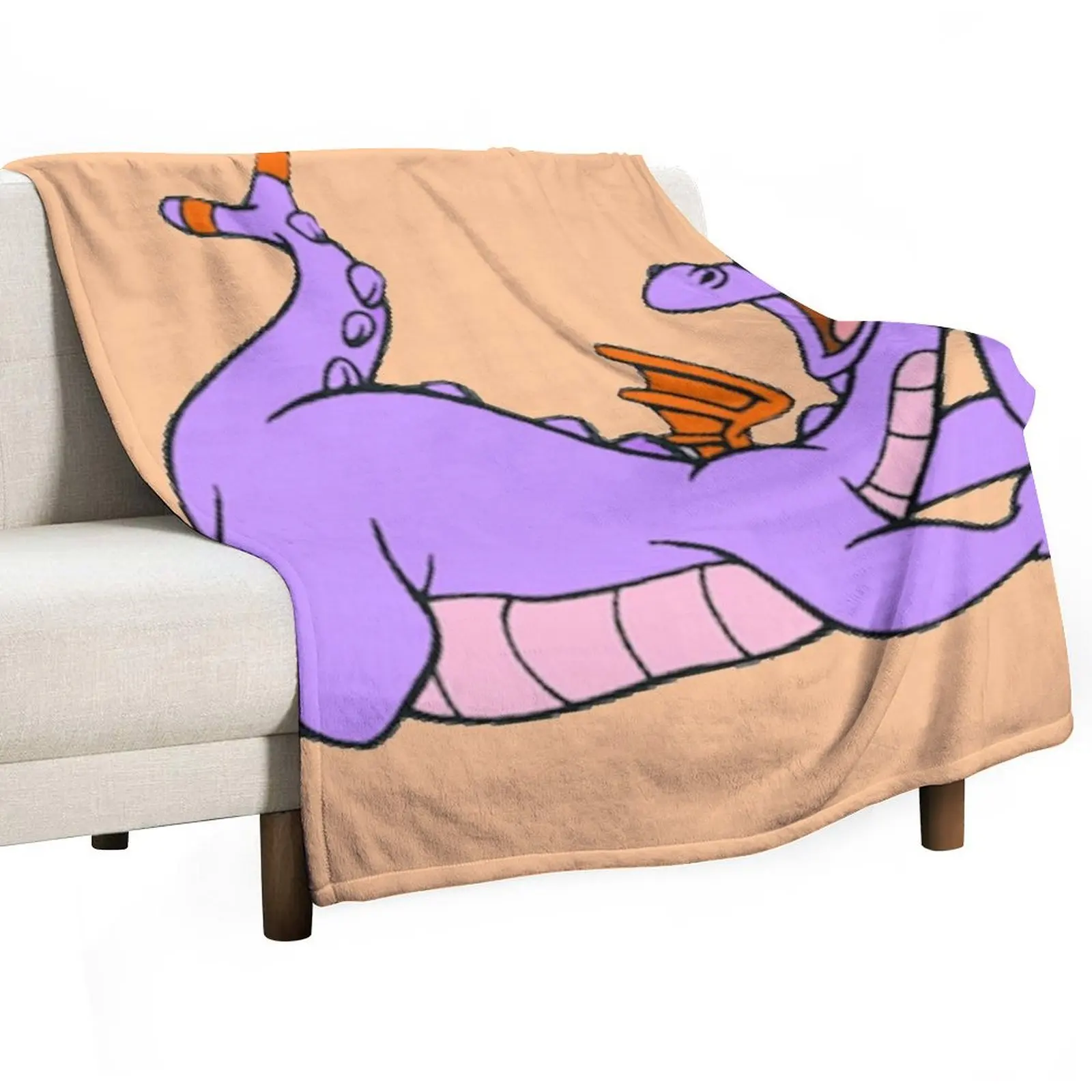 Lounging Figment Throw Blanket halloween Weighted Decorative Beds Stuffeds Fashion Sofas sofa bed Blankets