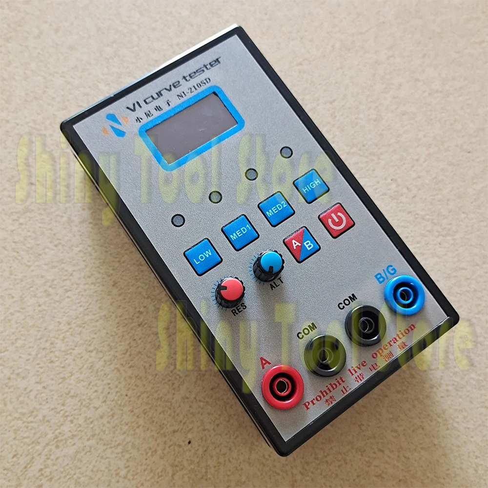 VI curve tester NI210SD- Screen version   dual channel display 1.3 inch OLED